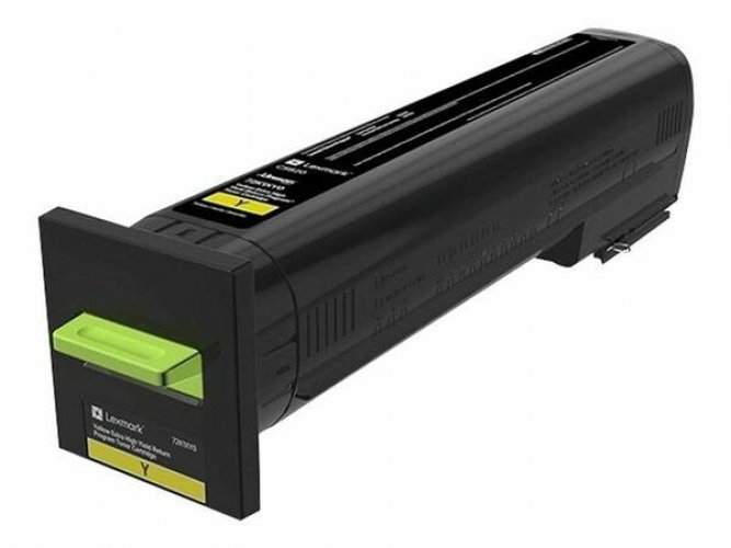 Laserkasetti Lexmark 72K2XYE keltainen värikasetti