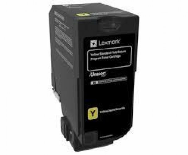 Laserkasetti Lexmark 74C2SY0 keltainen värikasetti