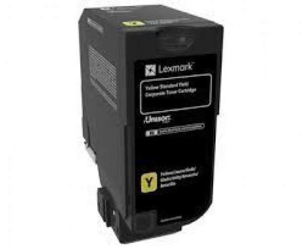 Laserkasetti Lexmark 74C2SYE keltainen värikasetti