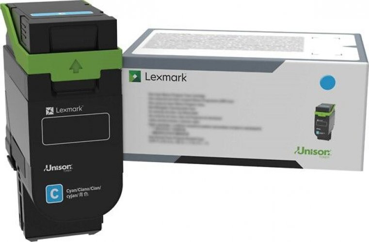Laserkasetti Lexmark 75M2XC0 cyan värikasetti