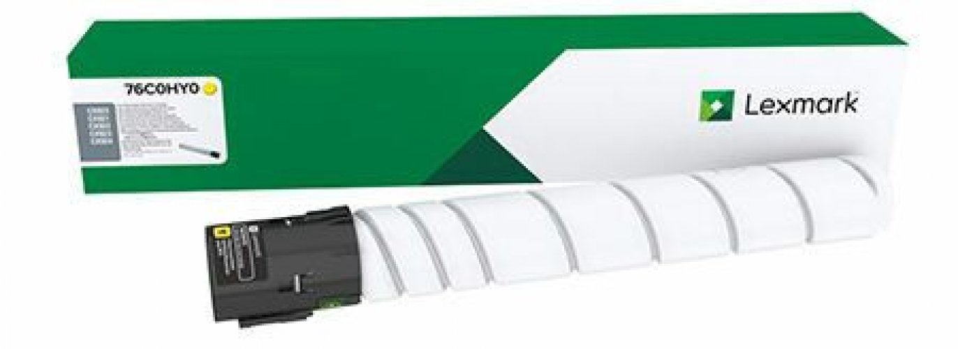 Laserkasetti Lexmark 76C0HY0 keltainen värikasetti