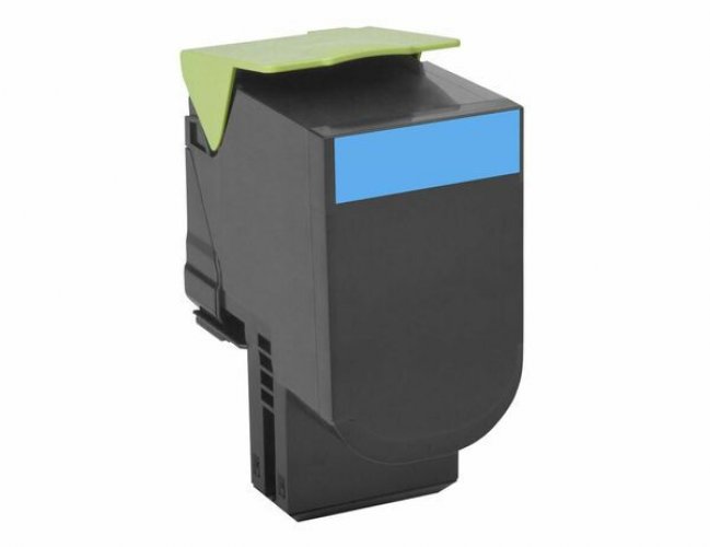 Laserkasetti Lexmark 802HC 80C2HC0 cyan värikasetti