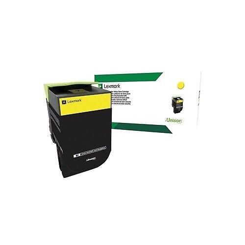 Laserkasetti Lexmark 802SY 80C2SY0 keltainen värikasetti