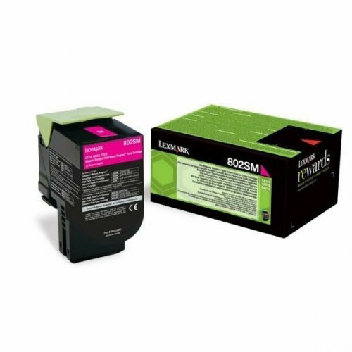 Laserkasetti Lexmark 80C2SME magenta värikasetti