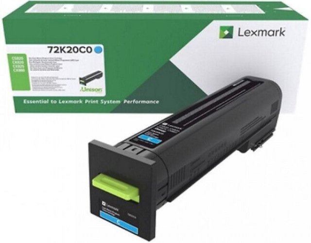 Laserkasetti Lexmark 82K2HCE cyan värikasetti