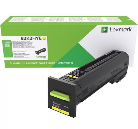 Laserkasetti Lexmark 82K2HYE keltainen värikasetti