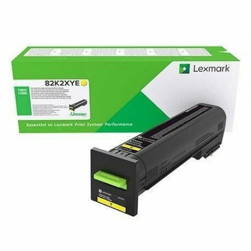Laserkasetti Lexmark 82K2XYE keltainen värikasetti