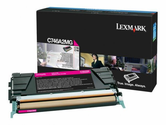 Laserkasetti Lexmark C746A1MG magenta värikasetti
