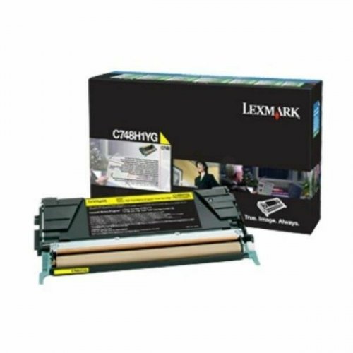 Laserkasetti Lexmark C748H3YG keltainen värikasetti