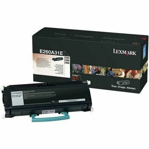 Laserkasetti Lexmark E260A31E musta värikasetti