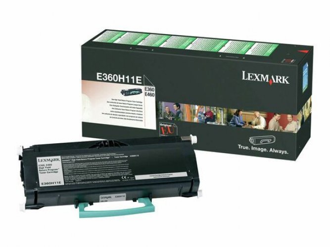Laserkasetti Lexmark E360H11E musta värikasetti