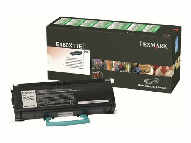 Laserkasetti Lexmark E460X11E musta värikasetti