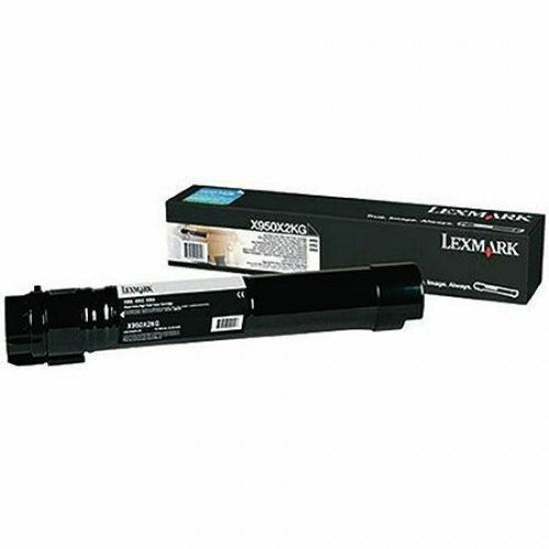 Laserkasetti Lexmark X950X2KG musta värikasetti