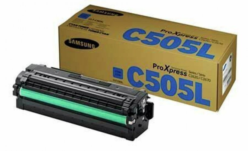 Laserkasetti Samsung CLT-C505L cyan SU035A värikasetti