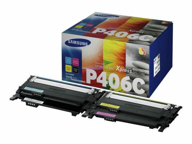 Laserkasetti Samsung CLT-P406C 4-väri SU375A