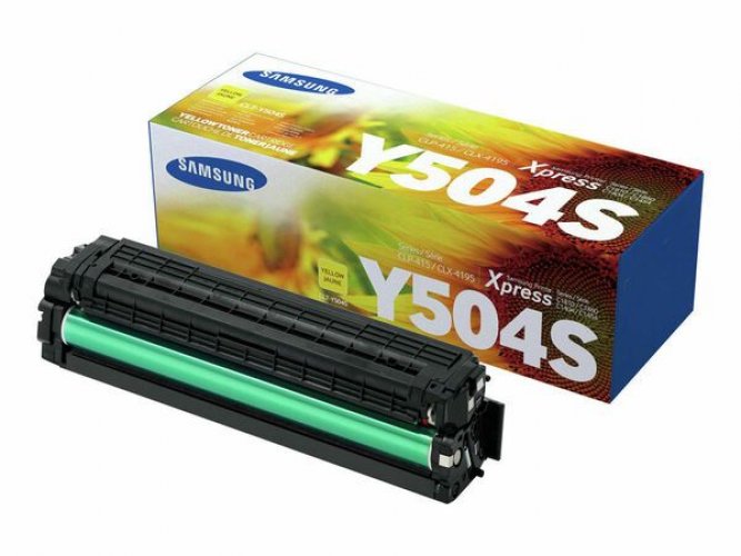 Laserkasetti Samsung CLT-Y504S keltainen SU502A värikasetti