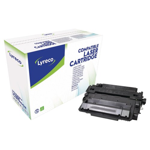 Laserkasetti tarvike HP 55X CE255X musta