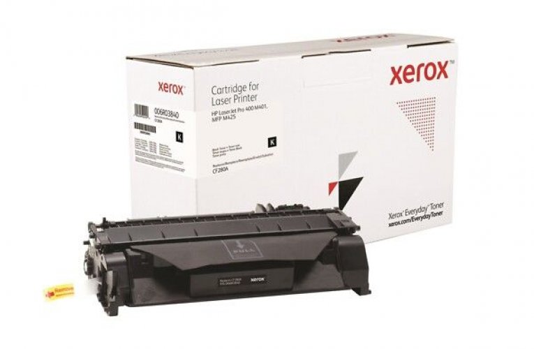 Laserkasetti tarvike HP 80A CF280A musta Xerox Everyday