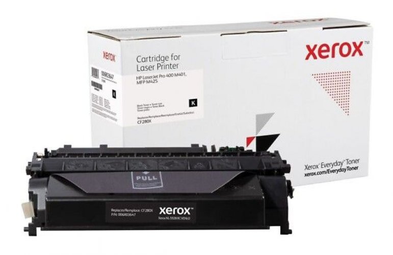 Laserkasetti tarvike HP 80X CF280X musta Xerox Everyday