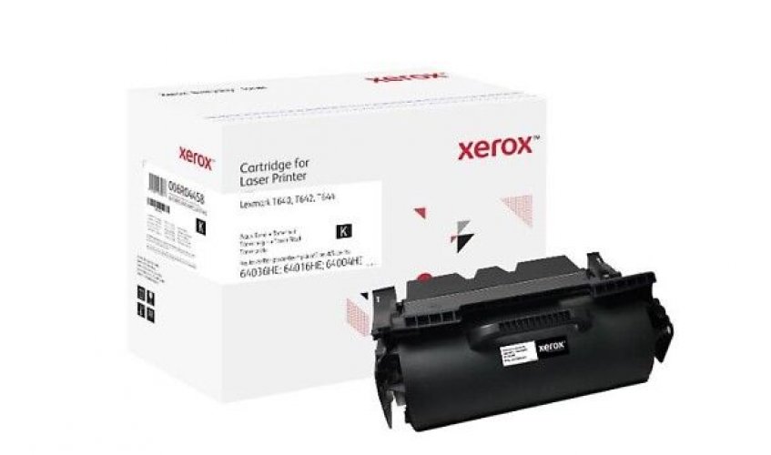 Laserkasetti tarvike Lexmark 64016HE musta värikasetti Xerox Everyday