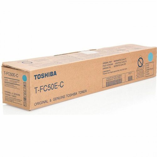 Laserkasetti Toshiba T-FC50E-C cyan 6AJ00000113 värikasetti