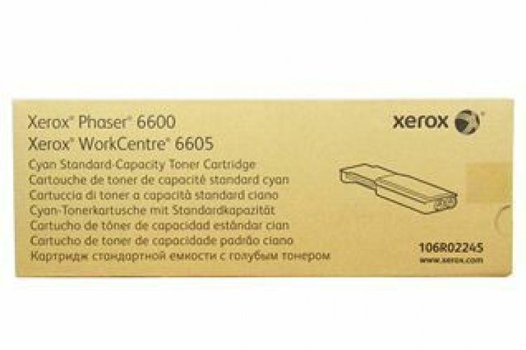 Laserkasetti Xerox 106R02245 cyan värikasetti