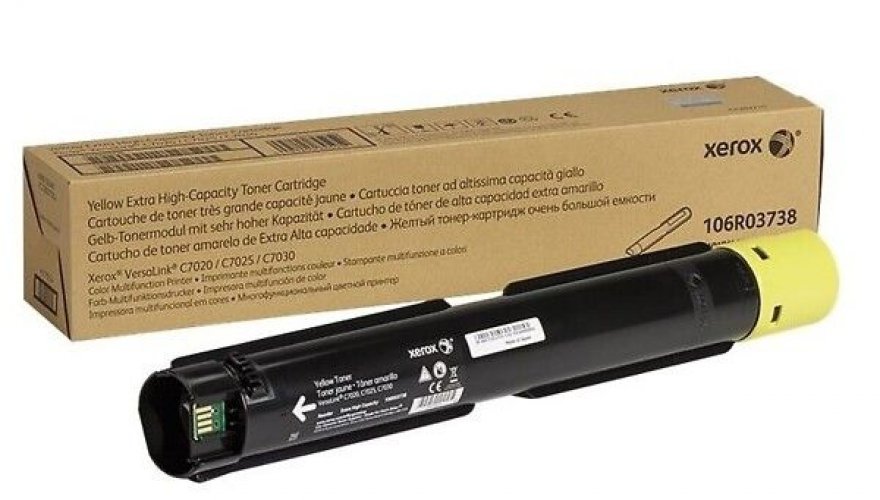 Laserkasetti Xerox 106R03738 keltainen värikasetti