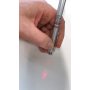 Laserosoitin + kynä teleskooppivarsi 43cm
