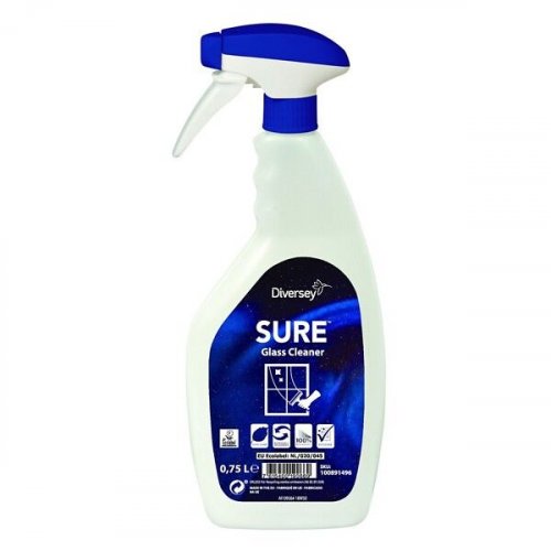 Lasinpuhdistusaine SURE 750ml