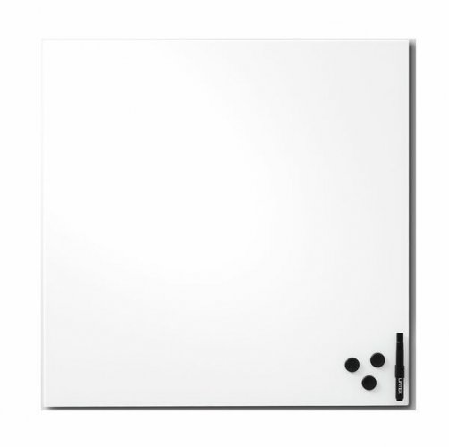 Lasitaulu valkoinen Mood 750x750 mm kestävä lasinen valkotaulu edullinen hinta 