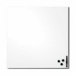 Lasitaulu Lintex Mood 75x75cm valkoinen