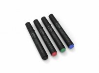 Lasitaulukynä Lintex 4 värin sarja