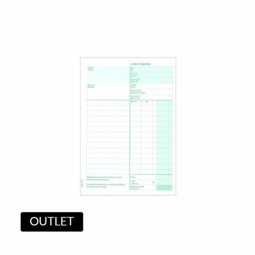 Laskulomake Ultra A5 pystyrivitys