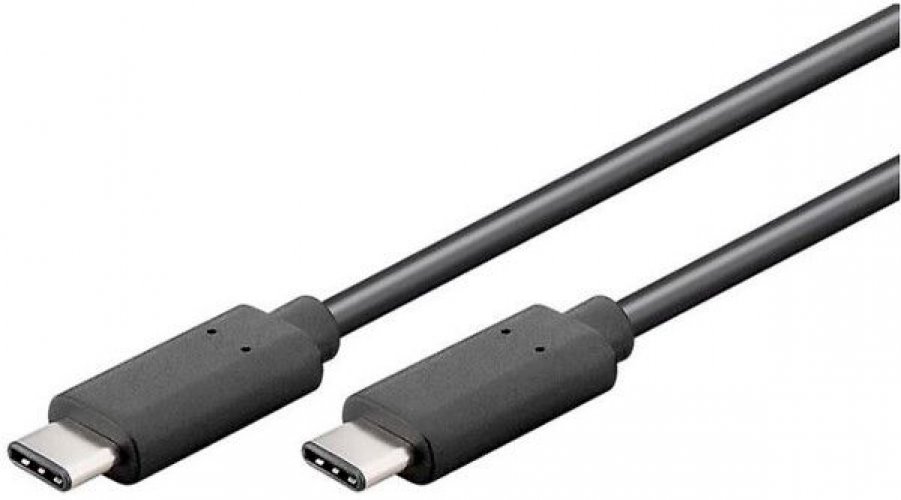 Latauskaapeli MicroConnect USB3.1C-USBC M-M 1m musta