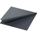 Lautasliina 24x24cm musta 2-kerros 300kpl