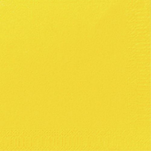 Lautasliina duni 24x24cm keltainen 300kpl