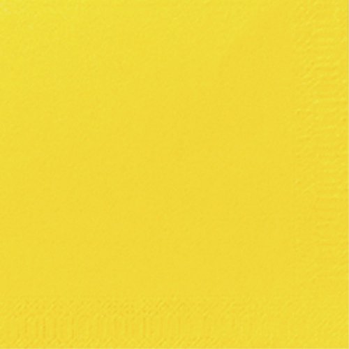 Lautasliina duni 24x24cm keltainen 300kpl