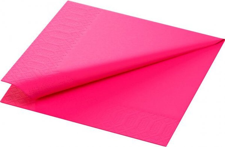 Lautasliina Duni Tissue 33x33 fuksia 2-kerros