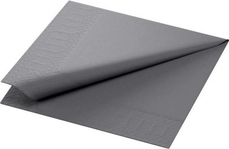 Lautasliina Duni Tissue 33x33 graniitinharmaa 2-kerros