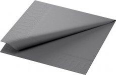 Lautasliina Duni Tissue 33x33 graniitinharmaa 2-kerros 125kpl