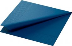 Lautasliina Duni Tissue 33x33 tummansininen 2-kerros 125kpl