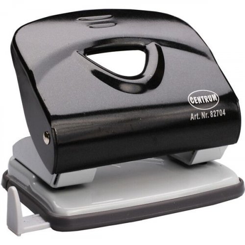 Lävistäjä Centrum Metallic 30ark musta reiitin