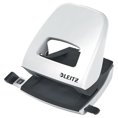 Lävistäjä Leitz 5008 nexxt wow metallihohtovalkoinen reiitin