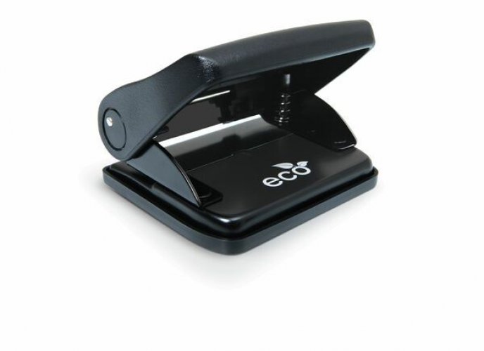 171070 Lävistäjä Rapesco ECO on musta ekologinen 100% kierrätetystä ABS-muovista valmistettu laadukas ja kestävä tehokas lävistäjä jonka lävistyskapasiteetti on 22 arkkia. Lävistäjässä on pitkä 15 vuoden takuu.