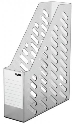 Lehtikotelo Han Brillant läpikuultava harmaa