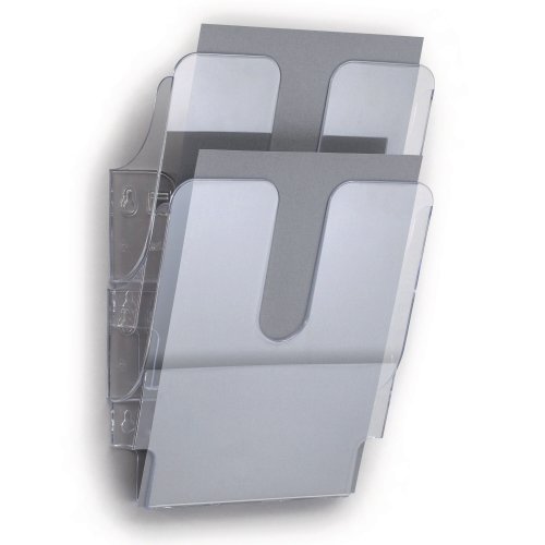 Seinäteline durable a4 pysty kirkas 2kpl