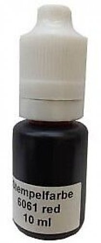 Leimasinväri TIP-TOP 10 ml punainen