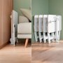 Leitz Ergo taitettava työpöytä pieni 460x650x740 mm valkoinen