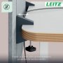 Leitz pöytäsermi 70x60 cm korkeussäädettä harmaa