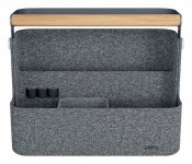 Leitz ripustettava kannettava työpöydän organisoija harmaa